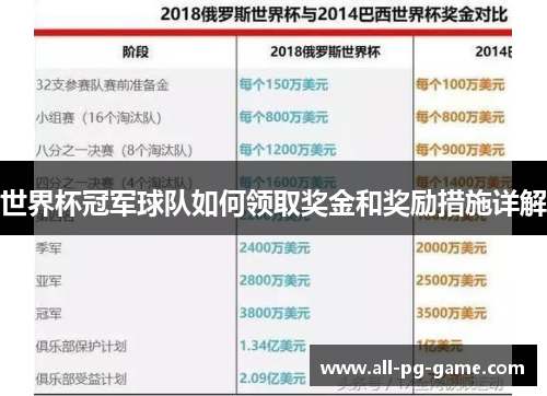 世界杯冠军球队如何领取奖金和奖励措施详解